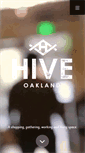 Mobile Screenshot of hiveoakland.com